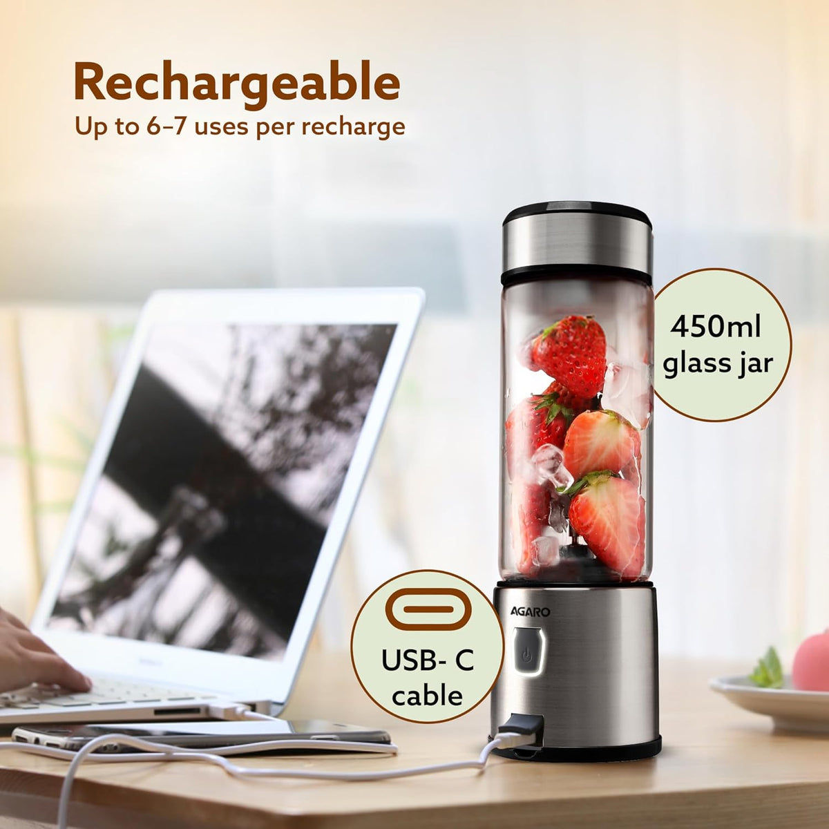 Travel Portable Mini Juice Blender
